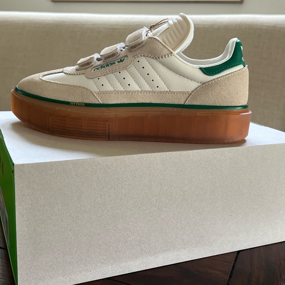 Adidas x Ivy Park Super Sleek 3 Strap Sneakers